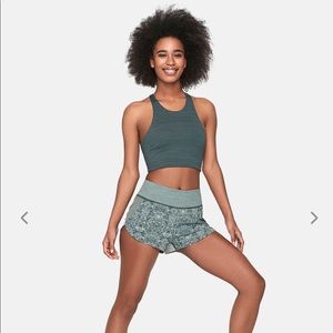 Outdoor Voices Tech Sweat crop top (purple S)